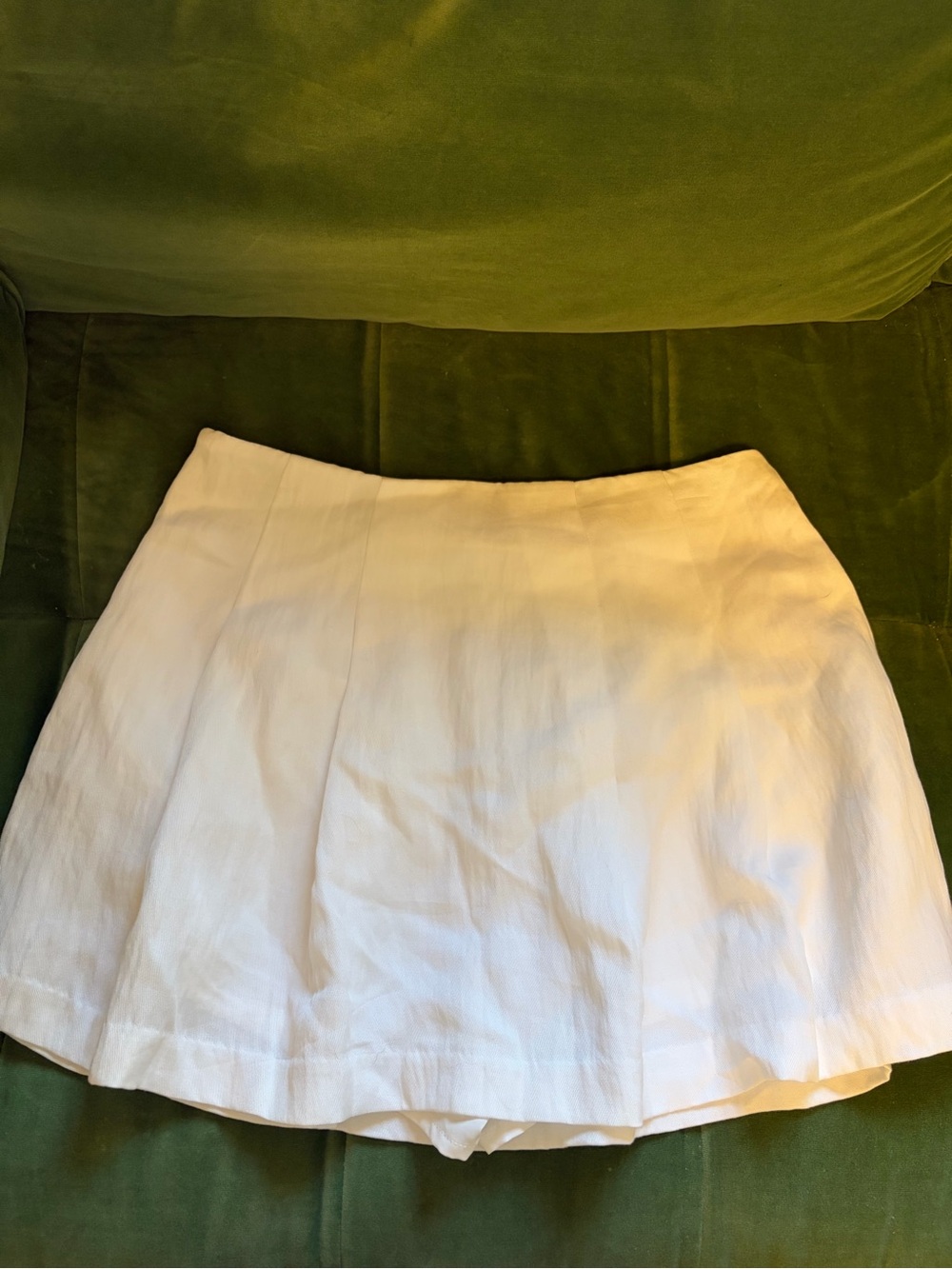a new day white mini skort